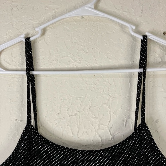 Superdown Kaitlyn Velvet Glitter Maxi Dress in Black - Picture 4 of 12